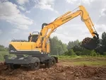 Колесный экскаватор Hyundai R140W