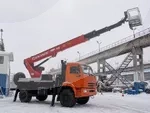 Автовышка 28 метров КАМАЗ