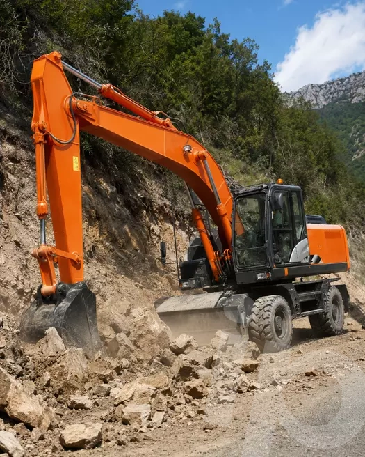 Колесный экскаватор HITACHI ZX210W
