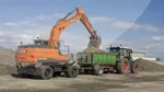 Колесный экскаватор Doosan S210W