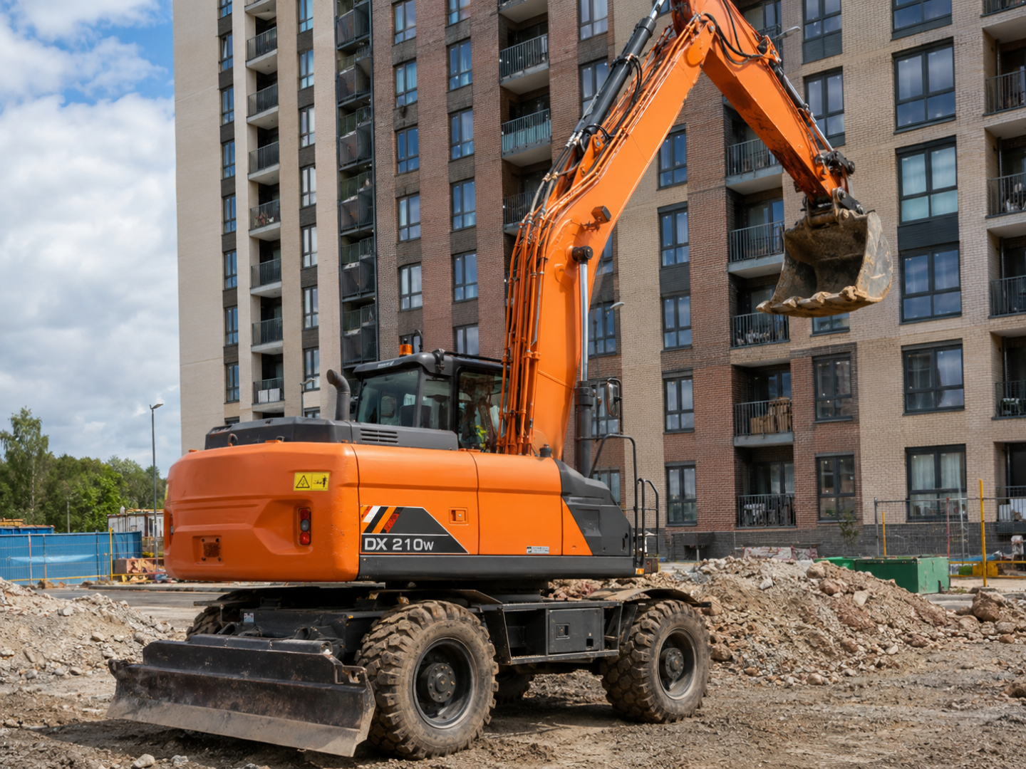 Колесный экскаватор HITACHI ZX190W
