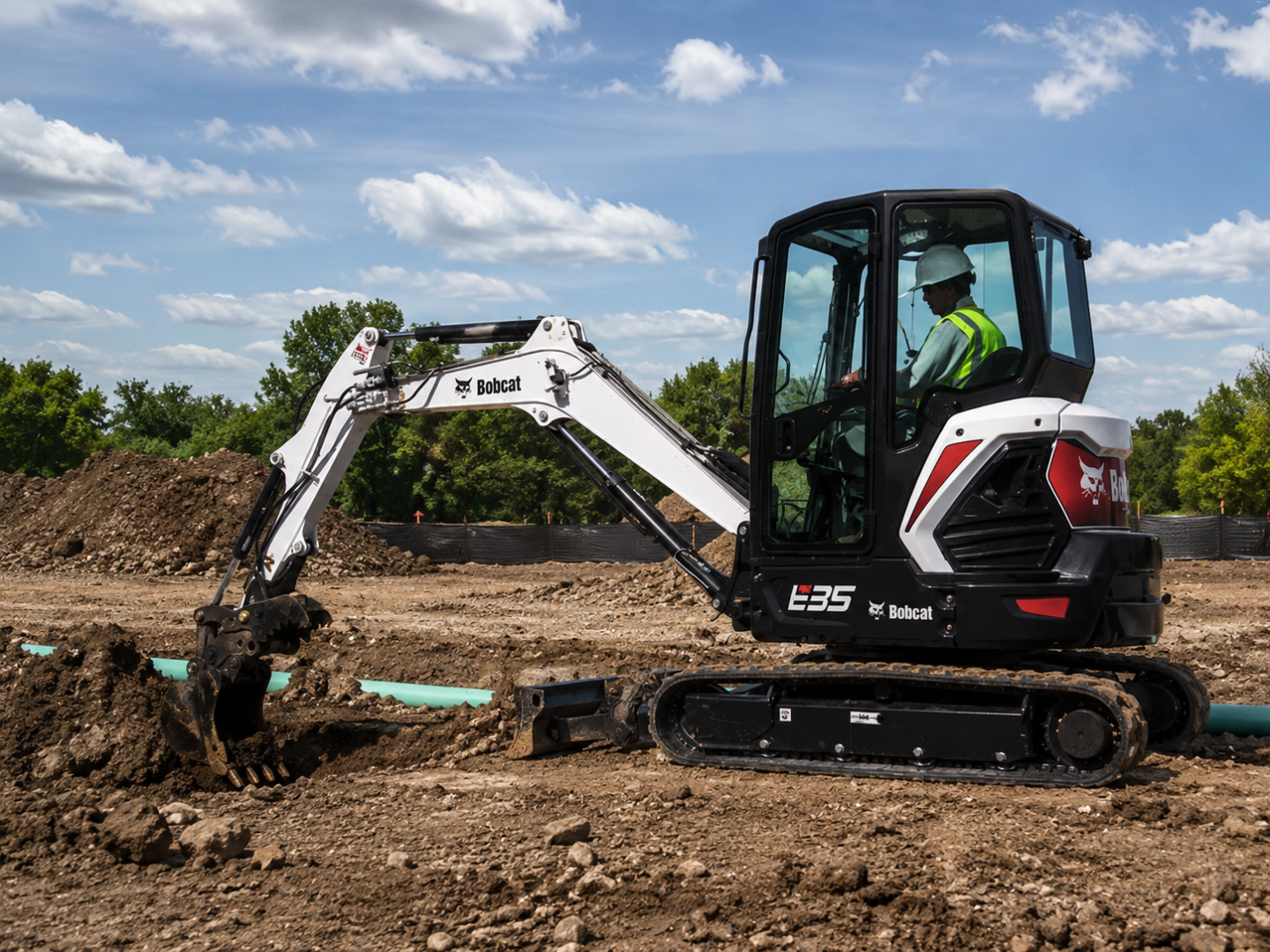 Мини-экскаватор Bobcat E35