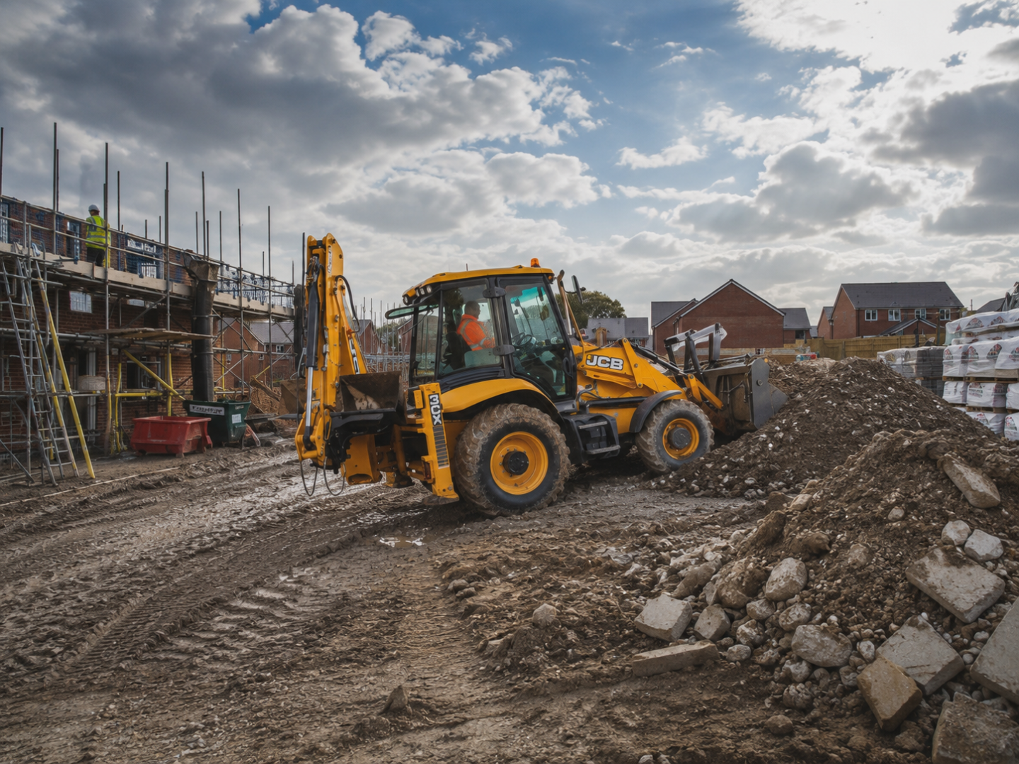 Экскаватор-погрузчик JCB 3CX