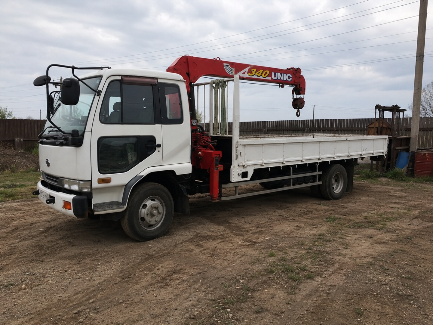 Манипулятор 5 тонн UNIC 340