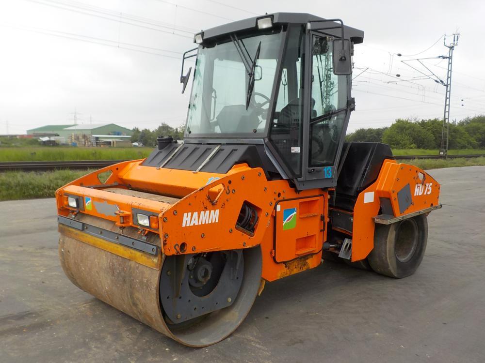 Каток HAMM HD 75